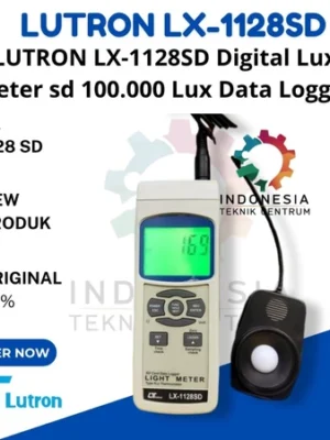LUTRON LX-1128SD Digital Lux Meter sd 100.000 Lux Data Logger
