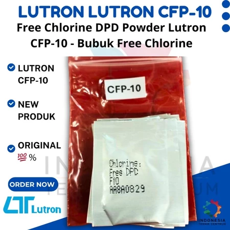 Free Chlorine DPD Powder Lutron CFP-10 - Bubuk Free Chlorine