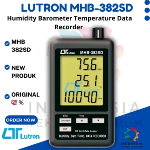 Lutron MHB-382SD Humidity Barometer Temperature Data Recorder