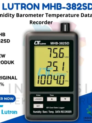 Lutron MHB-382SD Humidity Barometer Temperature Data Recorder
