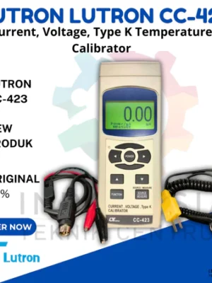 Lutron CC-423 Current Voltage dan Type K Temperature Calibrator Original