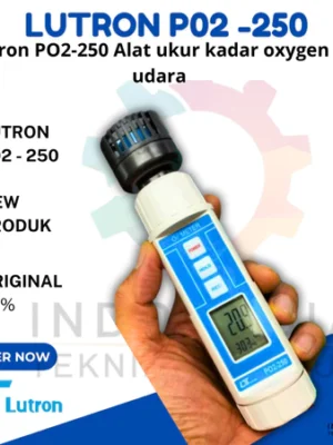 Lutron PO2-250 Alat Ukur Kadar Oksigen di Udara Portabel
