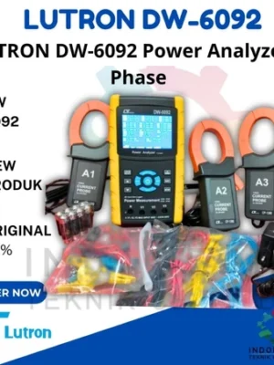 LUTRON DW-6092 Power Analyzer 3 Phase – Power Meter 3 Fasa untuk Pengukuran Listrik Akurat
