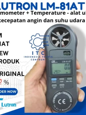 Lutron LM-81AT digital anemometer