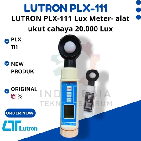 LUTRON PLX-111 Lux Meter alat ukur cahaya 20.000 Lux