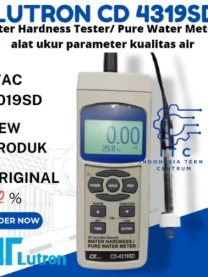 Lutron CD-4319SD Water Hardness Tester/ Pure Water Meter - alat ukur parameter kualitas air