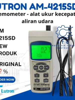 LUTRON AM-4215SD Hot Wire Anemometer – Alat Ukur Kecepatan Aliran Udara