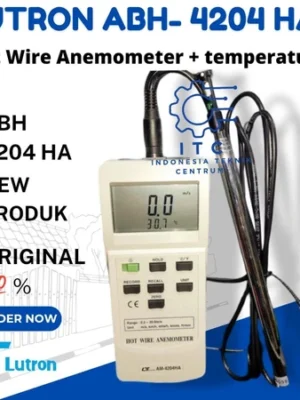 Lutron AM-4204HA Hot Wire Anemometer + Temperature | Alat Ukur Air Velocity