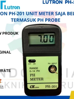 Lutron PH-201 pH Meter Digital Unit Saja | Alat Ukur pH