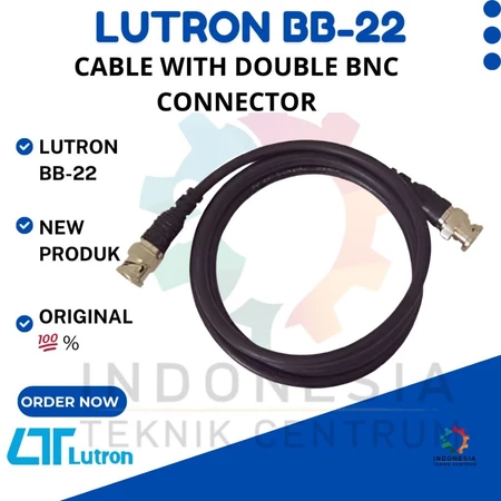 LUTRON BB-22 Cable with Double BNC Connector