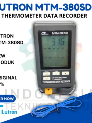 Lutron MTM-380SD Thermometer Data Recorder alat ukur temperatur digital