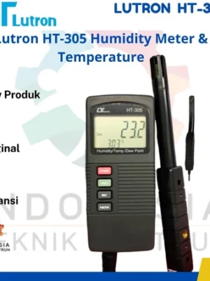 Lutron HT-305 Humidity Meter & Temperature alat ukur kelembaban udara dan suhu ruangan