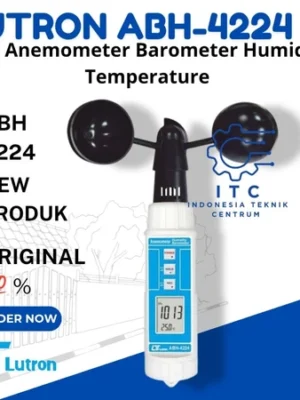 Lutron ABH-4224 Cup Anemometer Barometer Humidity Temperature