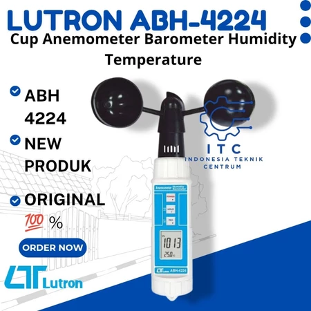 Lutron ABH-4224 Cup Anemometer Barometer Humidity Temperature
