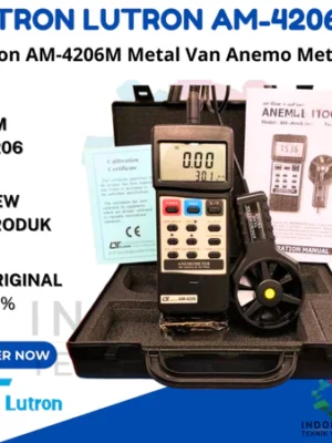 Lutron AM-4206M Metal Vane Anemometer alat ukur kecepatan angin