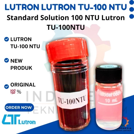 Lutron TU-100NTU Standard Solution 100 NTU untuk kalibrasi turbidity meter Lutron TU-100NTU Standard Solution 100 NTU untuk kalibrasi turbidity meter