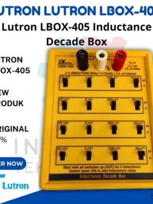 Lutron LBOX-405 Inductance Decade Box alat simulasi dan pengaturan induktansi