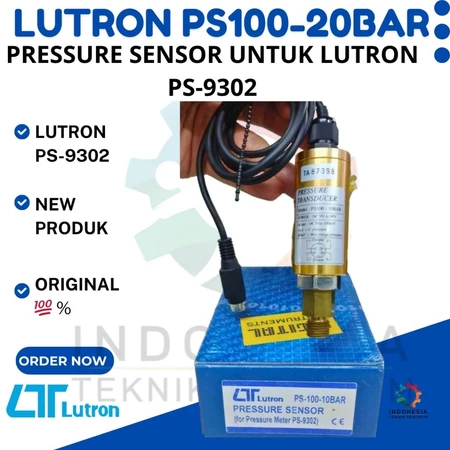 Lutron PS100-10BAR Pressure Sensor 10 Bar untuk Lutron PS-9302 Lutron PS100-10BAR Pressure Sensor 10 Bar untuk Lutron PS-9302