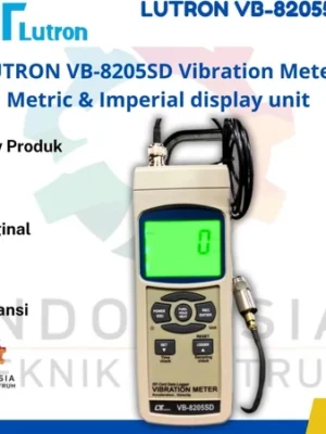 LUTRON VB-8205SD Vibration Meter Metric & Imperial Display Unit alat ukur getaran mesin