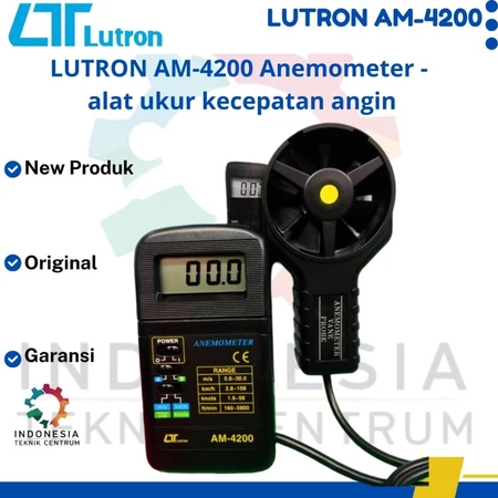 LUTRON AM-4200 Anemometer alat ukur kecepatan angin LUTRON AM-4200 Anemometer alat ukur kecepatan angin