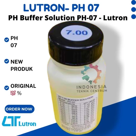 Lutron PH-07 pH Buffer Solution untuk kalibrasi pH meter