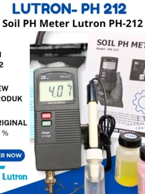 Soil pH Meter Lutron PH-212 alat ukur pH tanah