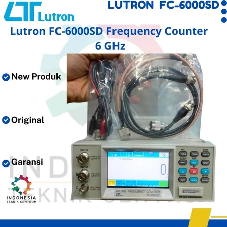 LUTRON FC-6000SD Frequency Counter 6 GHz alat ukur frekuensi digital