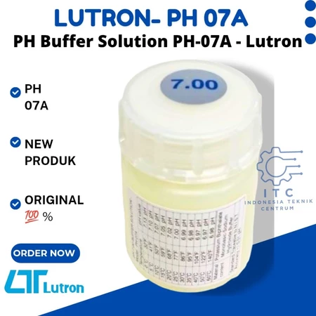 Lutron PH Buffer Solution PH-07A larutan buffer untuk kalibrasi pH meter Lutron PH Buffer Solution PH-07A larutan buffer untuk kalibrasi pH meter