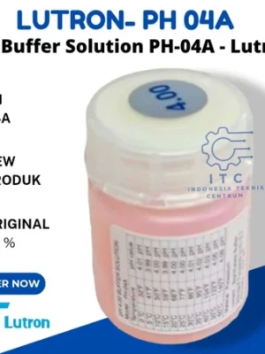 Lutron PH-04A pH Buffer Solution larutan buffer pH 4 untuk kalibrasi pH meter
