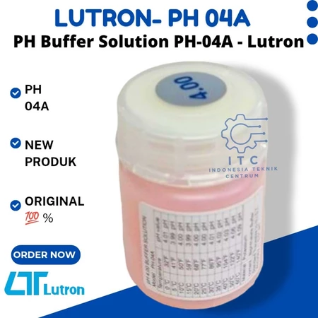 Lutron PH-04A pH Buffer Solution larutan buffer pH 4 untuk kalibrasi pH meter Lutron PH-04A pH Buffer Solution larutan buffer pH 4 untuk kalibrasi pH meter