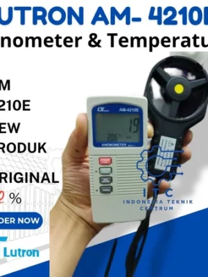 Lutron AM-4210E Anemometer & Temperature alat ukur kecepatan angin dan temperatur digital