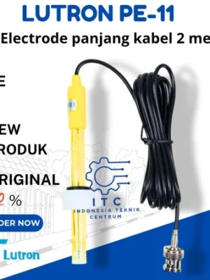 Lutron PE-11 PH Electrode kabel 2 meter untuk sensor pH meter