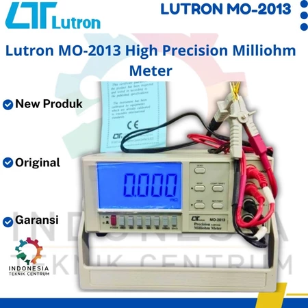 Lutron MO-2013 High Precision Milliohm Meter alat ukur resistansi rendah