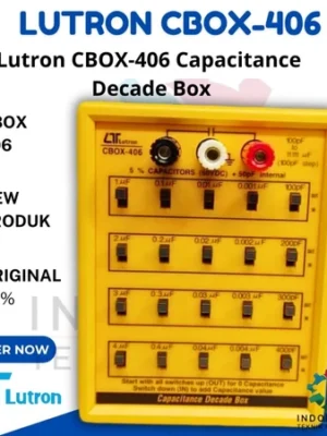 Lutron CBOX-406 Capacitance Decade Box alat simulasi dan pengujian kapasitansi
