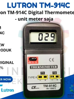 Lutron TM-914C Digital Thermometer unit meter untuk alat ukur suhu digital