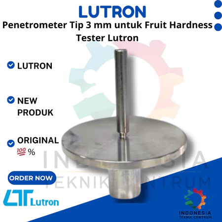 Penetrometer Tip 3 mm untuk Fruit Hardness Tester Lutron original dan presisi tinggi Penetrometer Tip 3 mm untuk Fruit Hardness Tester Lutron original dan presisi tinggi