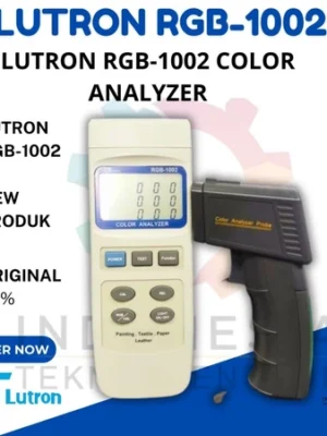Lutron RGB-1002 Color Analyzer portabel dengan sensor probe eksternal