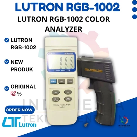 Lutron RGB-1002 Color Analyzer portabel dengan sensor probe eksternal Lutron RGB-1002 Color Analyzer portabel dengan sensor probe eksternal