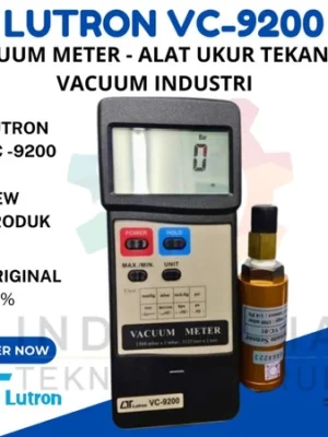 Lutron VC-9200 Vacuum Meter digital untuk pengukuran tekanan vakum industri