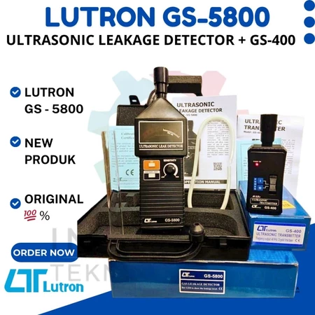 Lutron GS-5800 Ultrasonic Leakage Detector beserta GS-400 Transmitter untuk deteksi kebocoran Lutron GS-5800 Ultrasonic Leakage Detector beserta GS-400 Transmitter untuk deteksi kebocoran