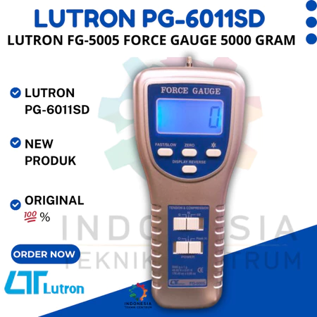 Lutron FG-5005 Force Gauge 5000 Gram Digital Push Pull Tester Terbaik Lutron FG-5005 Force Gauge 5000 Gram Digital Push Pull Tester Terbaik