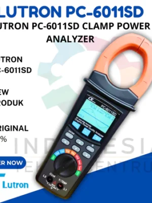 Lutron PC-6011SD Clamp Power Analyzer untuk Pengukuran Kualitas Daya Listrik