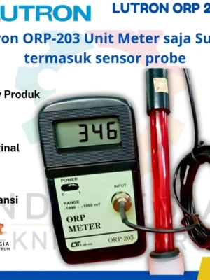 Lutron ORP-203 ORP Meter termasuk ORP Probe ORP-14