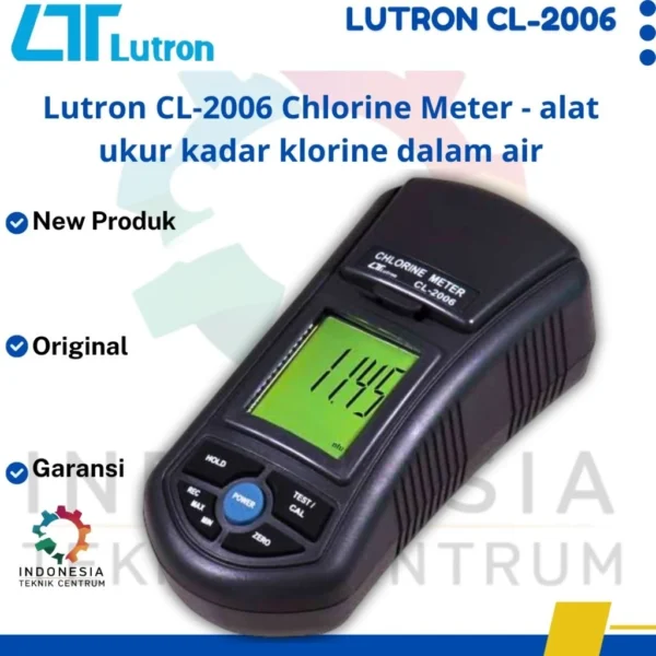 Lutron CL-2006 Chlorine Meter - alat ukur kadar klorine dalam air