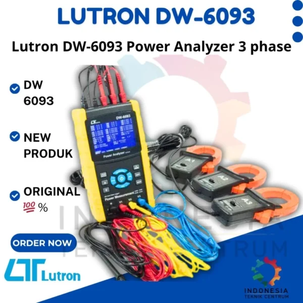 Lutron DW-6093 Power Analyzer 3 phase