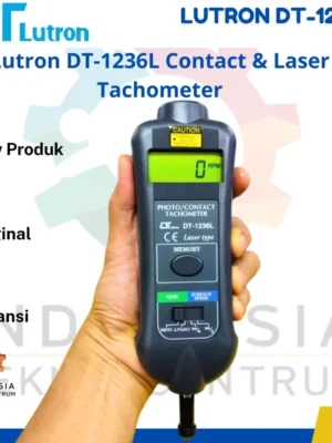 Lutron DT-1236L Contact & Laser Tachometer