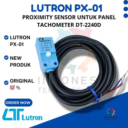 LUTRON PX-01 Proximity Sensor untuk Tachometer DT-2240D – Sensor RPM Non Contact Akurat dan Andal