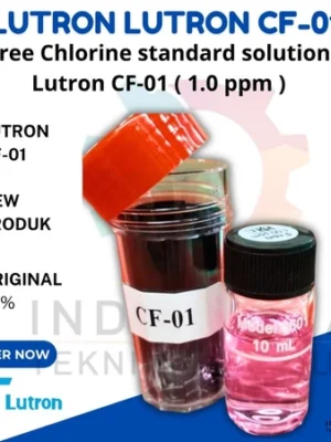 Lutron CF-01 Free Chlorine Standard Solution 1.0 ppm | Larutan Standar Kalibrasi Chlorine Meter