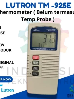 LUTRON TM-925E Digital Thermometer Professional | Alat Ukur Suhu Temperatur Akurat | Thermometer Industri Tanpa Temperature Probe