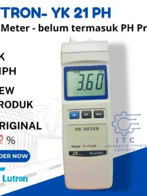 Lutron YK-21PH PH Meter – Alat Ukur pH Profesional untuk Pengukuran Akurat dan Praktis